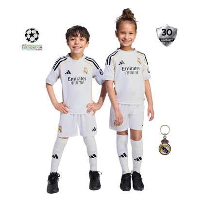 Real Madrid Camiseta Local 2025/26 - Niños